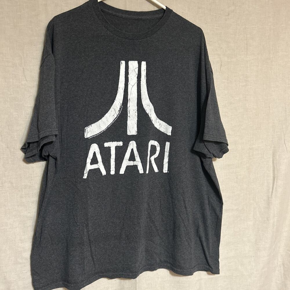 Atari Vintage Logo Dark Grey T-Shirt 2XL 2018